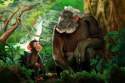 Chimps Should Be Chimps, a Free iPad App