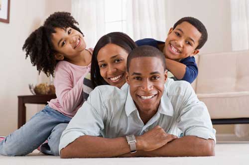 Happy family