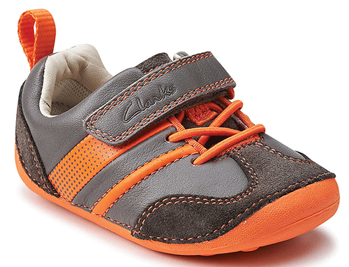 Sweet Stripes Clarks Kids Softly Tye