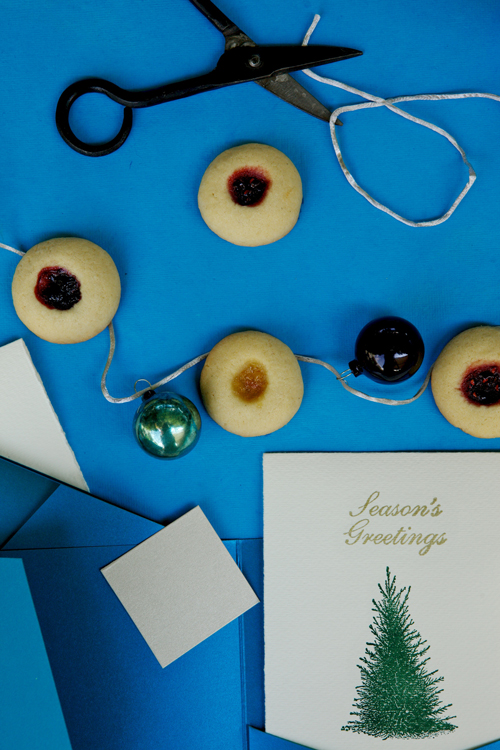 Gluten-free thumbprint cookies
