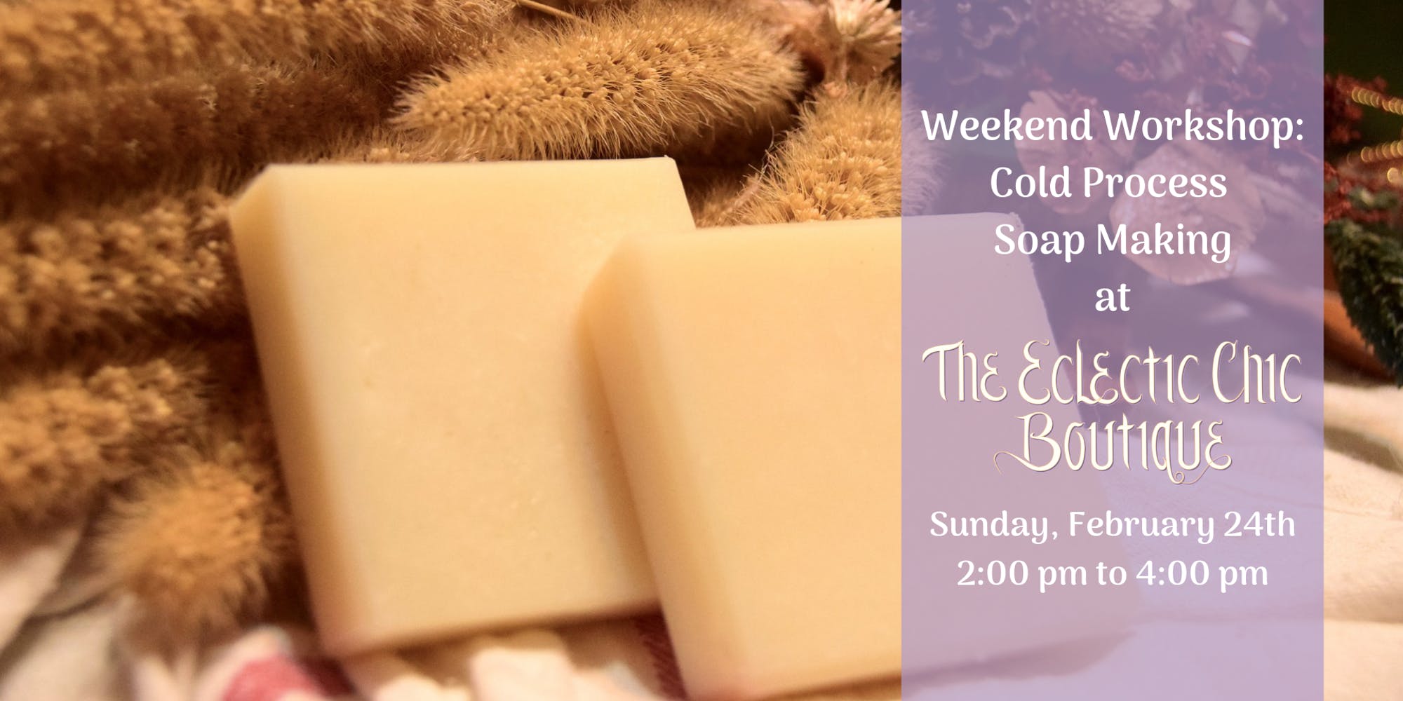 Weekend Cold Process Soap Making NJ Family