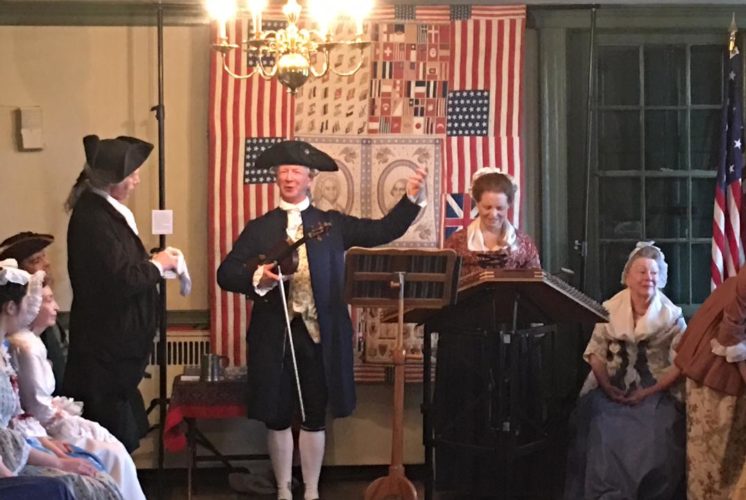 Washington's Birthday at Historic New Bridge Landing NJ Family