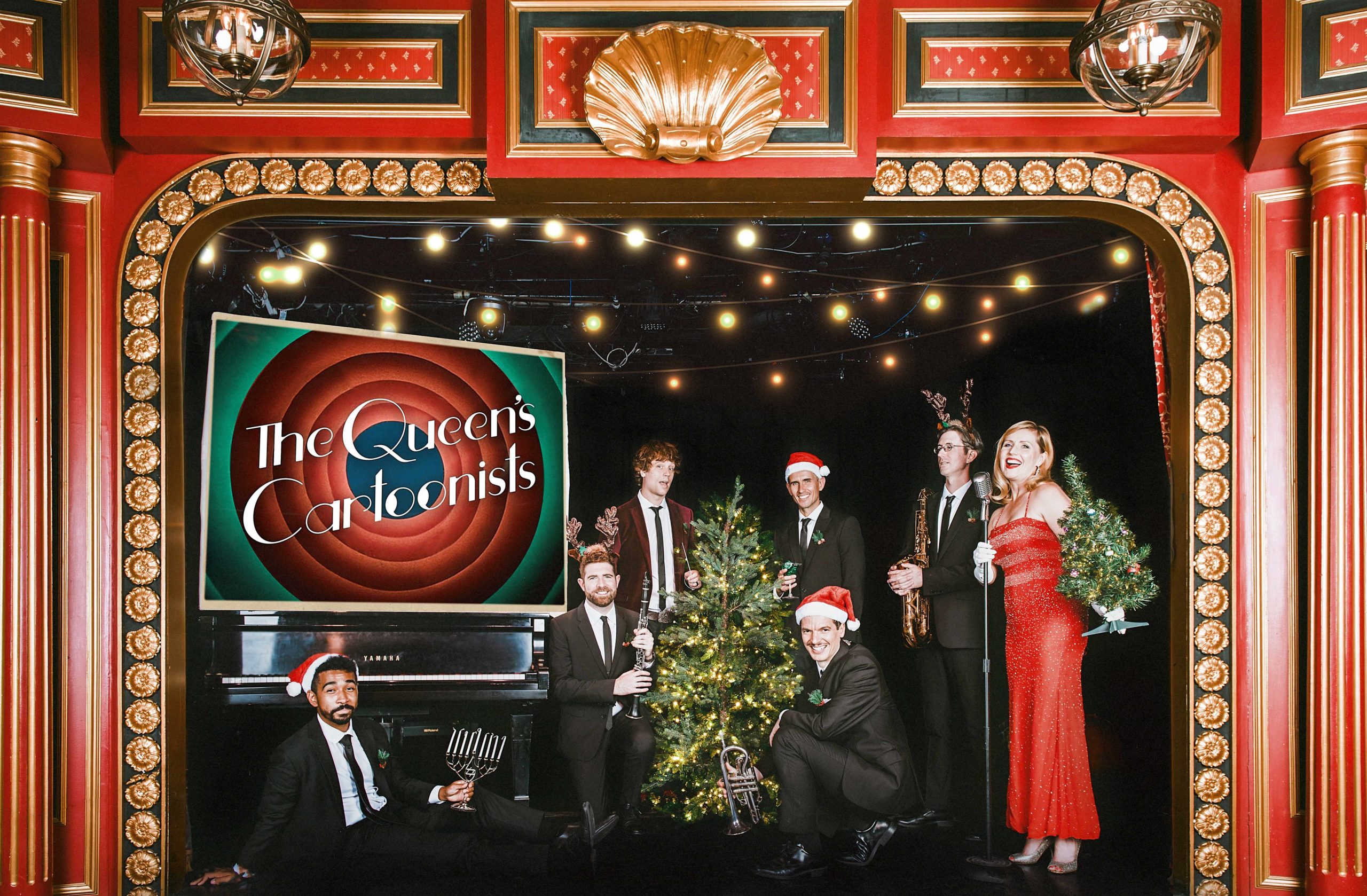 The Queen's Cartoonists Holiday Hurrah NJ Family