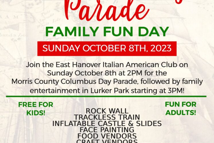 Morris County Columbus Day Parade & Family Fun Day - NJ Family