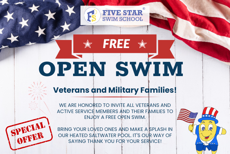 Memorial Weekend Free Open Swim at Five Star Swim School East Hanover