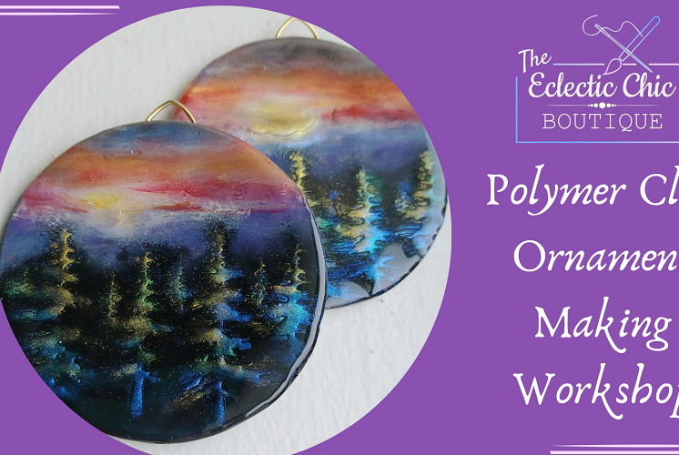 Polymer Clay Ornament NJ Family