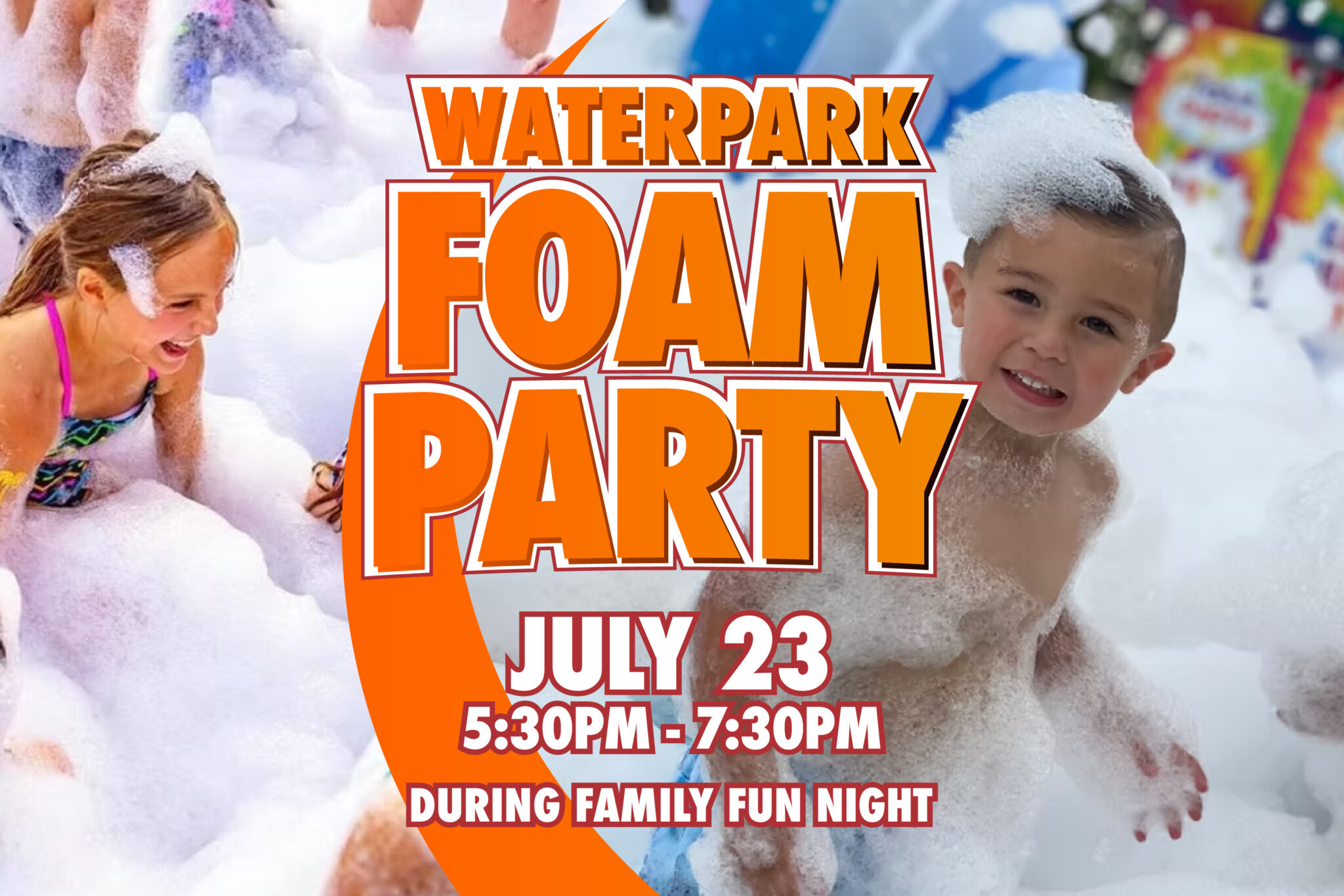 Waterpark Foam Party - NJ Family