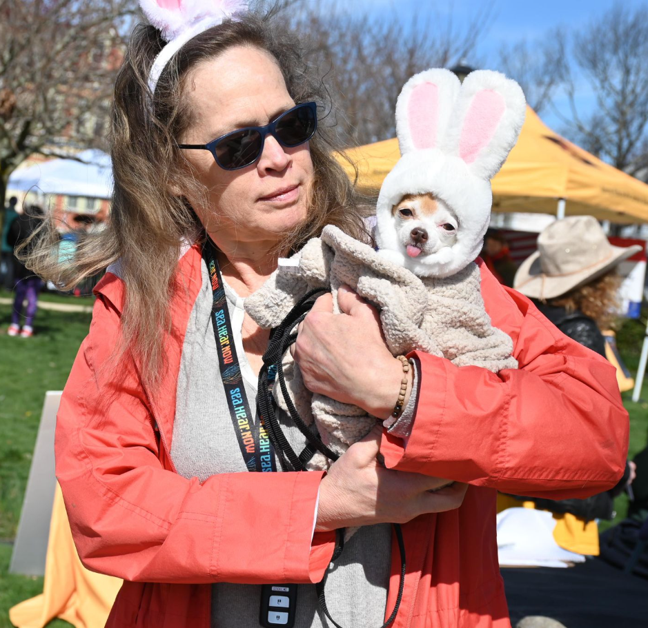 Rescue Ridge took part in the Easter pet parade in Ocean Grove