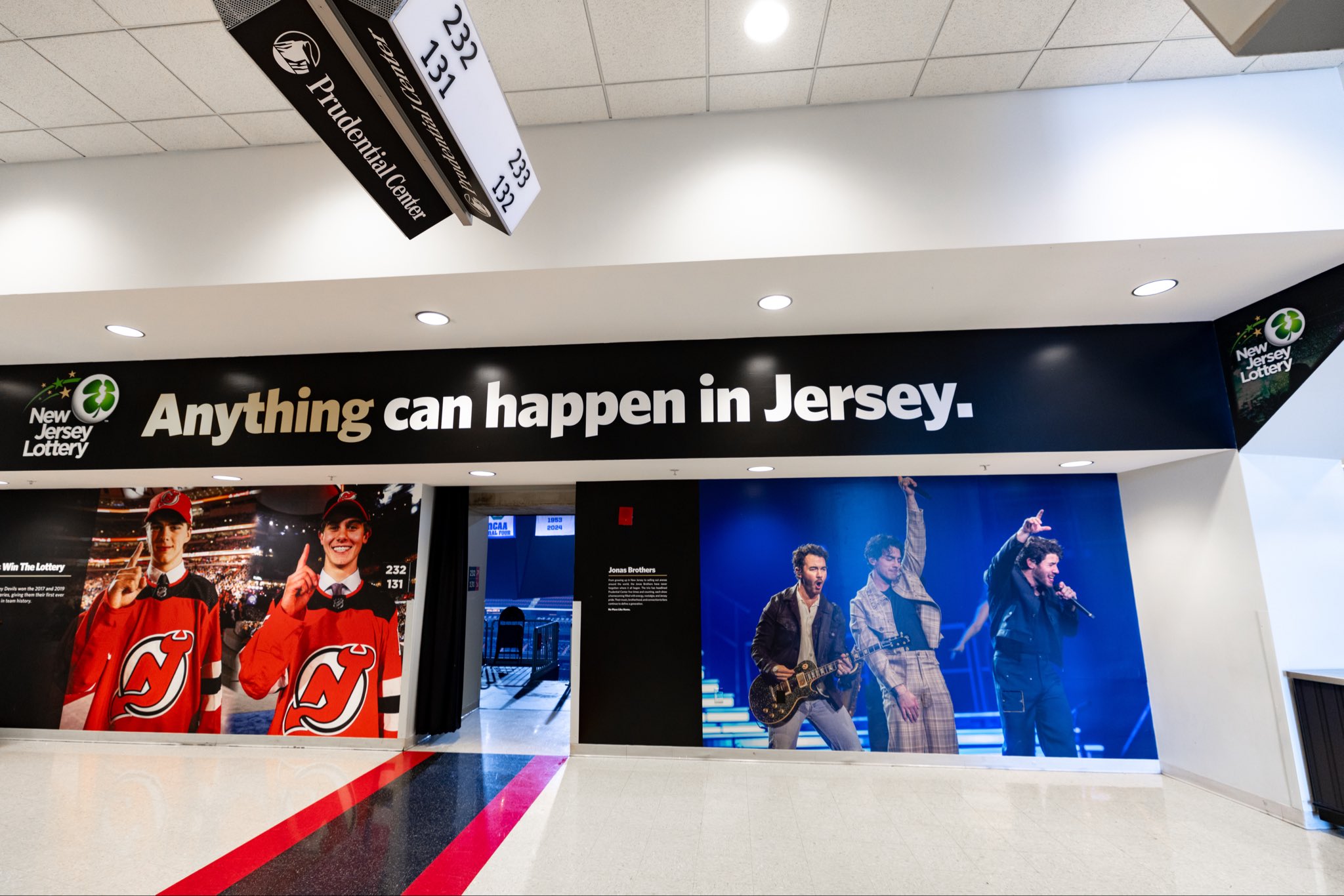 Prudential Center Just Unveiled a Permanent Tribute to the Jonas
