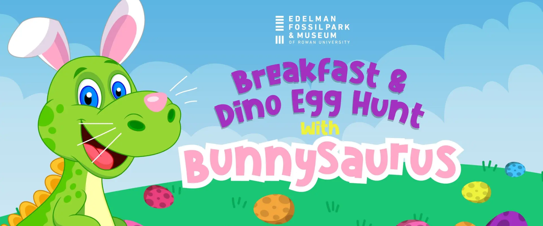Edelman Bunnysaurus egg hunt